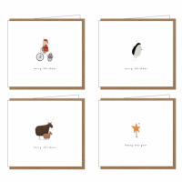 Kerstkaarten (set a 8 stuks)